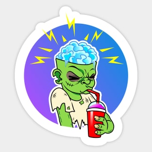 BRAIN FREEZE Sticker